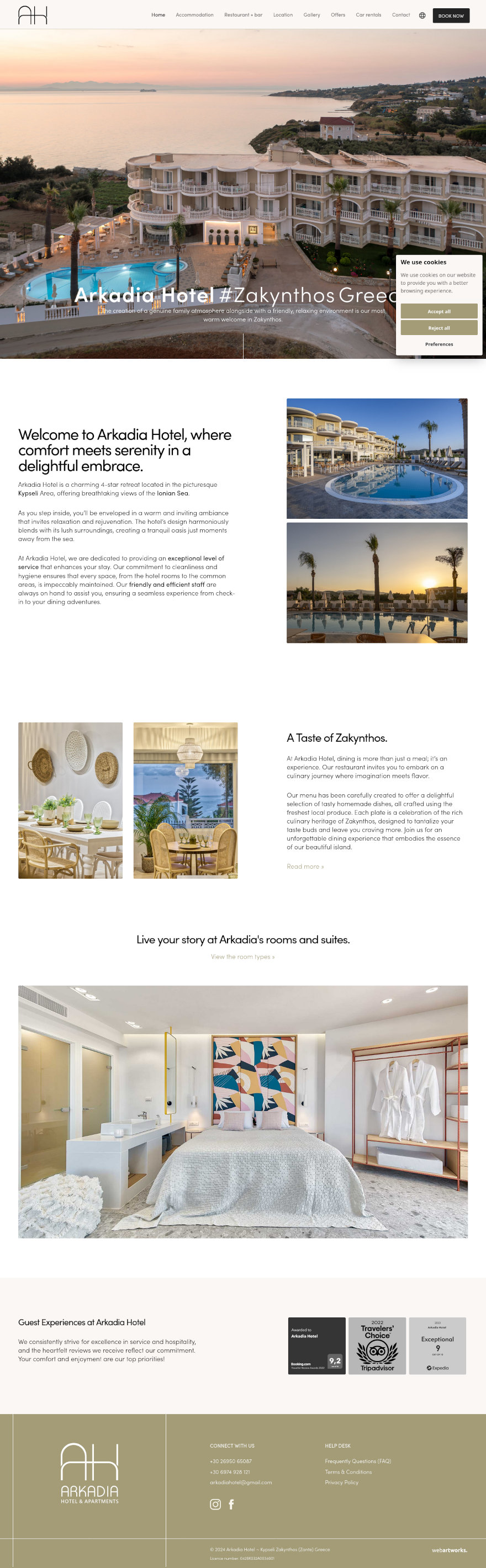 Arkadia Luxury Hotel & Apartments
